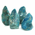 Blue Apatite Flame Wholesale Natural Crystals Healing Gemstones Blue Apatite Crystal Flame for Decoration