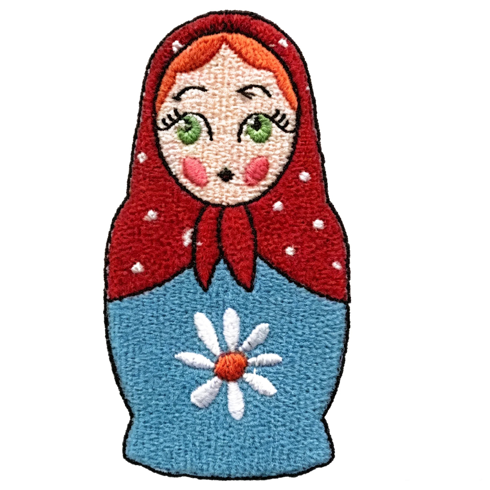 Manufacturer Custom Embroidery Patches Smiling Tumbler Animal Embroidery Patch for Small Embroidery Patch Clothing