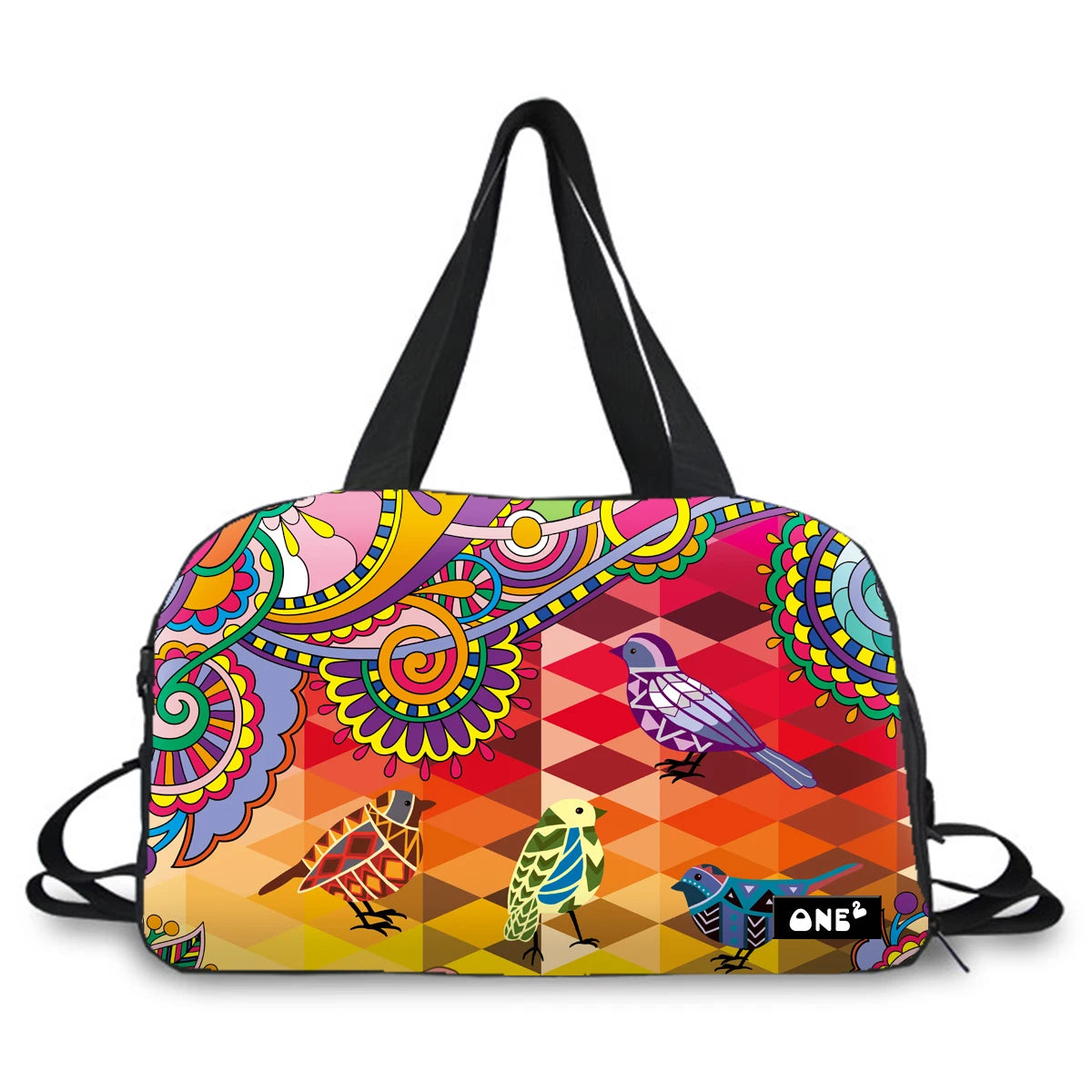 2021 Large Capacity Lightweight Duffle Bag Custom Bolsa Costales De Viaje Fashionable Zipper Separate Compartment for Shoes