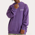 Hoodie Distressed Washed With Cut Bottom Vintage Embroidery Vintages Washed Hoodie and Shorts