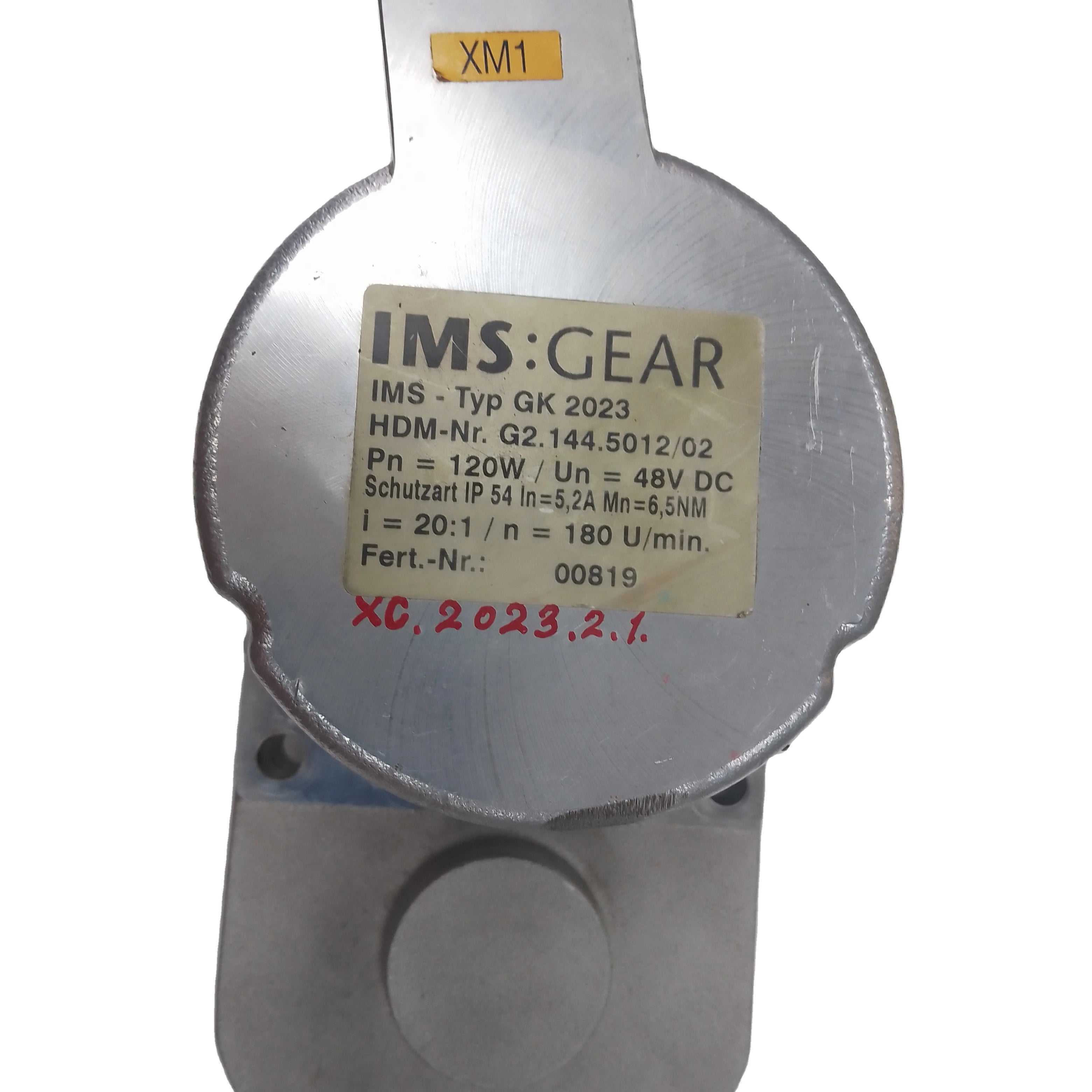 WD G2.144.5012 Original Used Water Dampening Motor for Heidelberg Sm52 Pm52 Offset Printing Parts