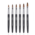 Nail Design French Nail DIY Line Brush Manicure Pen Sable/Kolinsky Oval Nail Art Brush