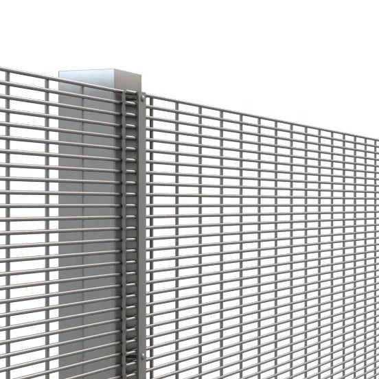 Customized Cheap Galvanized Anti Theft 358 Fence Wire Mesh No Climb clear View 358 Mesh Fence Panels