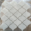 HZX Bianco Carrara and Latin Grey Mixed Marble Mosaic Tile for Indoor Wall and Floor
