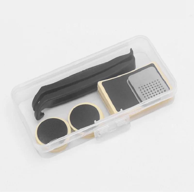 Portable Glue-Free Bicycle Tyre Tube Patch Cycling Bicycle Tire Cold Patch Tire Patch Repair Kit