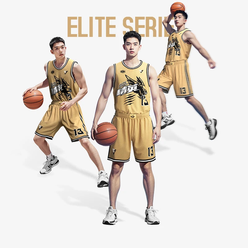 Factory Wholesale Basketball Jersey OEM Custom Top Quality Custom Logo Uniforms Print Men's Basketball Uniform Set