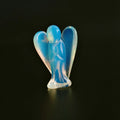 Huiying Wholesale Precious Stone Angel Opalite Rock Crystal Gemstones Pocket Stone Crafts 1.5 Inch