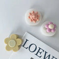 Early Riser DIY Flower-shaped Candle Silicone Mold Cake Mousse Chocolate Aromatherapy Gypsum Candle Ornament Moulds Multipurpose