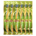 6Pack Natural Plant Teeth Miswak Sticks-Vacuum Sealed Traditional Oral Care Twigs with Mint Flavor for Fresh Breath