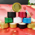 2oz 4oz 6oz 8oz 10oz Candle Tins Empty Candle Jars with Lids Decorative Gold Metal Containers for DIY Candle Making