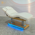 Adjustable Electric Massage Bed with Tilt Function Detachable Armrests and Headrest