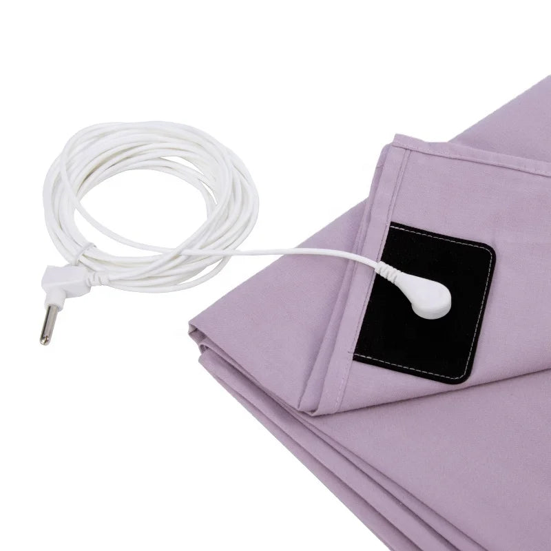 New Product Best Earthed Anti-static Grounding Earthing Flat Sheet Queen  203 X 152cm