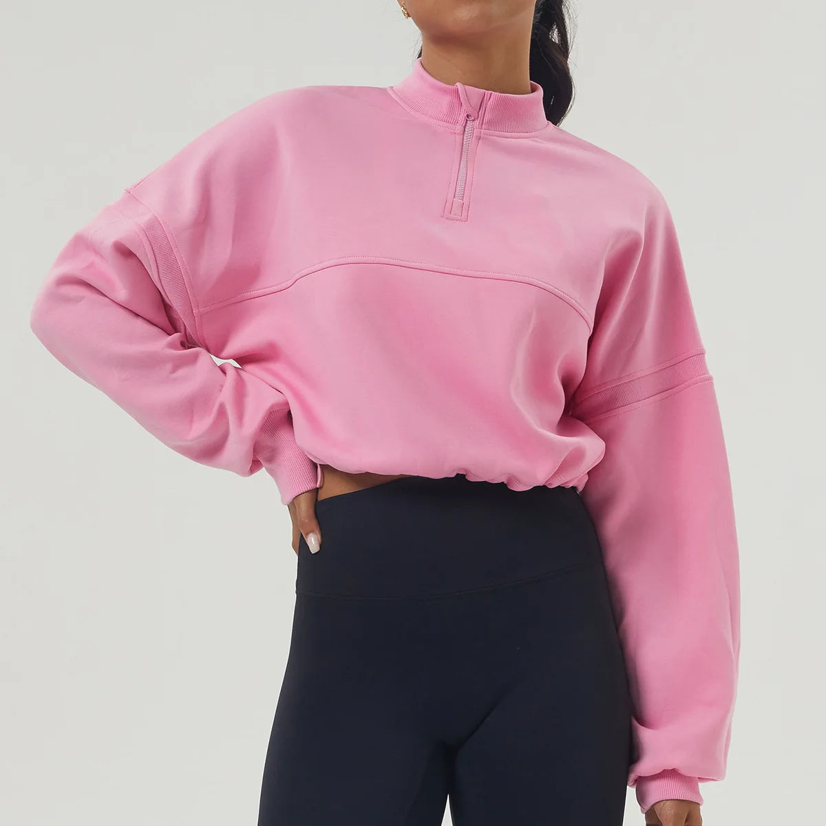 Hot Sale Absorb Sweat Running Long Sleeve Top Yoga Sweatshirts Women Fitness Sports Hoodie