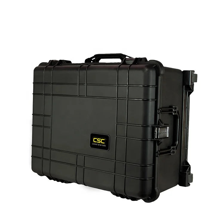 G 5013 Trolley case Large Capacity Flight case Waterproof Shockproof PP Tool Box with Foam
