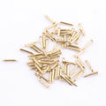 Brass 8mm Small Garment Accessories Brooch Pin Locking Back Pin for Lapel