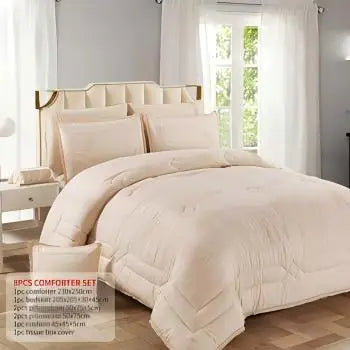 OEKO BSCI ISO Certificate Luxury Duvet Bedding Comforter Sets with Printed Patchwork Pattern Home