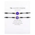 7 Knots Evil Eyes Red Black String Lucky Couple Macrame Bracelets Adjustable Long Distance Lovers Friendship Matching Bracelet