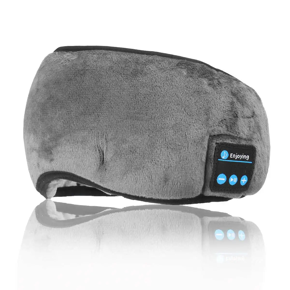Wireless tooth Sleep Headphones Microphone Built-In Speakers Headband Music Eye Mask for Runners Yogis Eye Health Supply