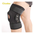 Cicodaa Knee Brace Support  Splint Comfort Rigid Support for Injury Knee Splint Support Sport Hinged Knee Brace