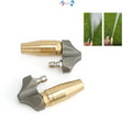 Root Cutter with Pressure Bend Brass Turbo Sewer Nozzle Brass Reverse Turbo Jetter Nozzle