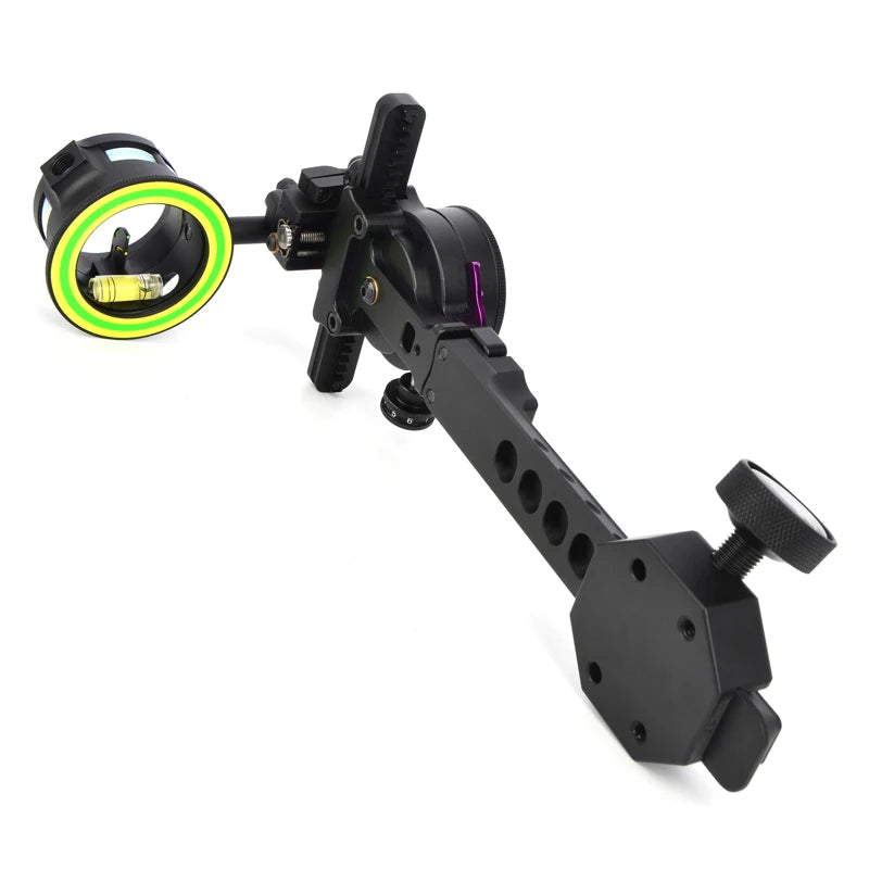 The Latest Archery Compound Bow Sight With One-needle Two-points and Two Levels for for Indoor and Outdoor Hunting MegaBDM
