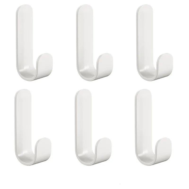 Punch-free Multi-purpose Wall Organizer Hook Behind-door Key Cloth Hanger Hook
