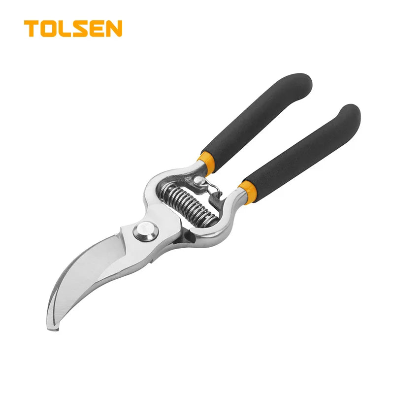 TOLSEN 31018 200mm Garden Grape Scissors Bypass Pattern Pruning Shears