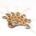 2024 Hot Custom Wooden Easter Bunny Table Decoration Pendant Festive Decoration Supplies