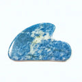 DIY Gem natural Blue Spot Jasper stone gua sha massager gemstone gift crafts massage products