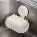 Taili 5kg Load Bearing Hanging Soap Holder Soap Dish Wall Mounted Transparent Bathroom Accessories Soap Holder