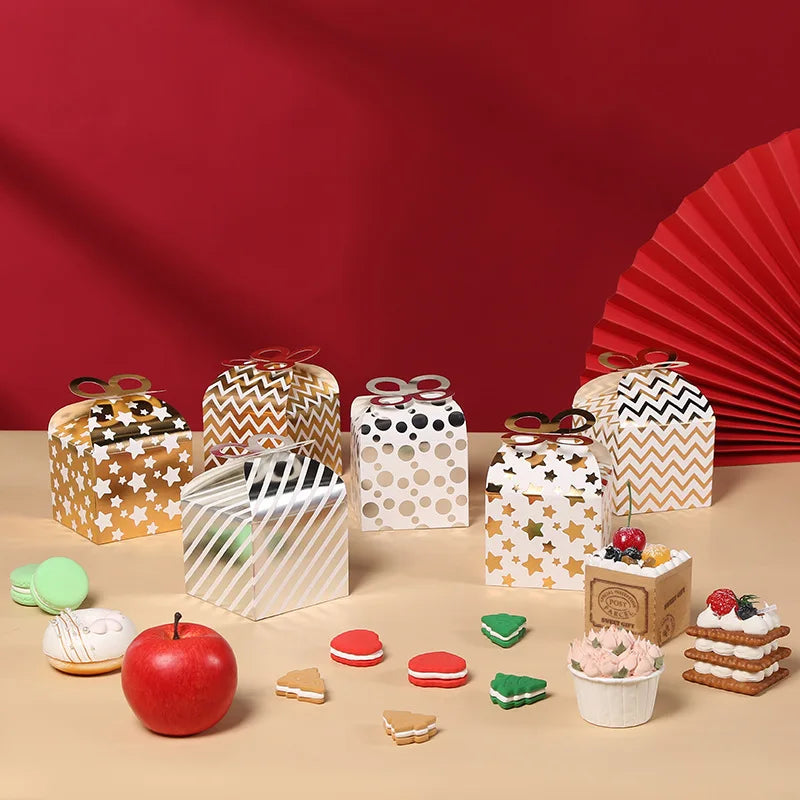 Hot Sale Gold Foil Cardboard Chocolate Box Gift Box Mini Candy Box Packaging