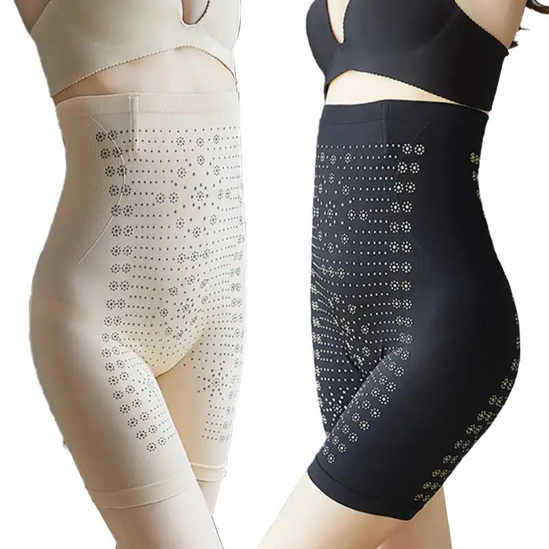 XSSHAPE Butt Lifting High Waist Shaping Bodysuit Women's Control Panty Hip Lifting Belly Slimming Breathable Latex