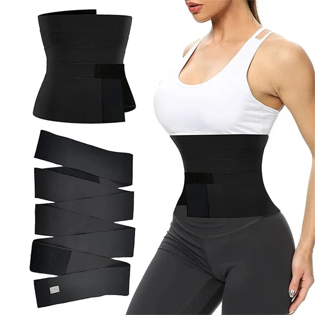 Top Seller Waist Fitness Trimmers Bandage Gym Belt Waist Trainer Wrap Band