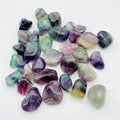 Wholesale Natural Rainbow Crystal Healing Gravel Fluorite Tumbled Stone for Decoration