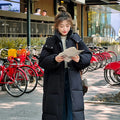 New Design Warm Women's Padded Jacket Long Winter Fur Coat for Women