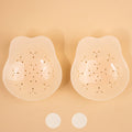 Lifting Bunny Ear Breast Petals Breathable Tech Nipple Cover US DOW Medical Bio-Gel Reusable Pasties for Summer