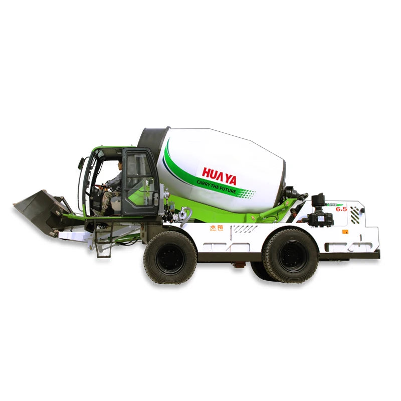 HUAYA 2 Cbm diesel Cement Mixer Machine Pouring
