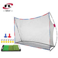 Factory Direct Sales Golf Practice Net Gradient Color Golf Hitting Cage Golf Practice Net