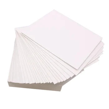 Custom Size Bleach Art Card / C1s Ivory Board 300gsm for Cosmetics Box Glossy Paper Art Paper