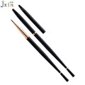Jiexia Custom Rose Gold Ferrule Manicure Tools Kolinsky Hair Acrylic Nails Art Line Painting  Drawing Brush