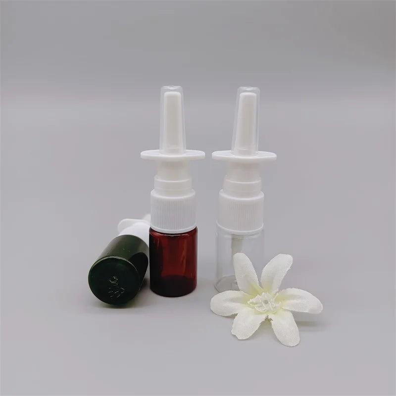5ml Small Size Portable Liquid Medicine Nasal Care Pump Sprayer with Screen Printed Plastic Spray Bottles