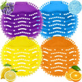 Custom Disposable Bathroom Pee Mat Pad Waterproof Plastic Aromatic Toilet Urinal Screens Fragrance Deodorizing Splash Urine Mats