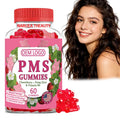 OEM Custom PMS Supplement Vitamin Gummy Balance Out Hormones Bloat Menstrual Cramps Period Pain Relief Pms Supplement