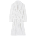 Women's Super Plush Waist Tie and Double Belt Loops Microfiber Fleece Kimono Bath Robe