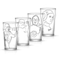 2024 New Arrival Custom Logo Printed Classic Sustainable Elegant Shaped Drinking Glasses Crystal Beer Steins for Any Drinks