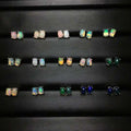 New Fashion Opal Earring Popular Jewelry Opal Stone DIY Earrings for Gifts