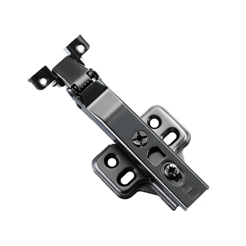 Door Hinge for Glass Display Cabinet Damping Buffering Hinge for Home Office Bedroom Hospital School