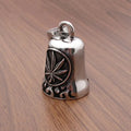 New Catholic Bell KeyChain Protection Guardian Ride Bell Good Luck Charm St.Benedict Biker Gifts Religious Keyrings Wholesale