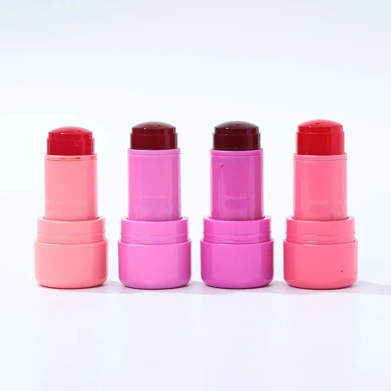 TY New Vegan Cruelty-Free Lip Cheek Blush Stain Jelly Tint Red Berry Plum Coral Orange Waterproof Face Gel Fair Medium Dark