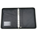 Modernqiu A5 Custom PU Leather 6-Ring Binder Organizer Portfolio Folder Filing Products